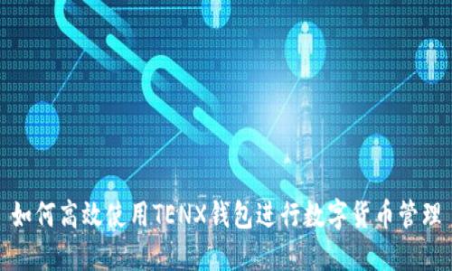 如何高效使用TENX钱包进行数字货币管理