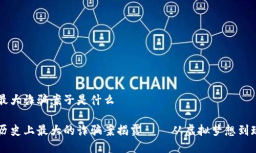 区块链最大诈骗案子是什么

区块链历史上最大的诈骗案揭露——从虚拟梦想到现实骗局