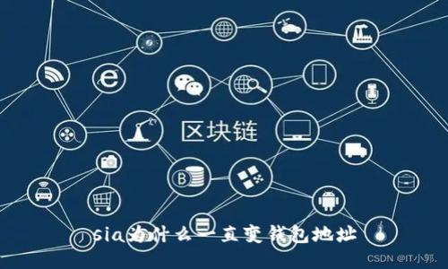 sia为什么一直变钱包地址
