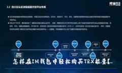 怎样在IM钱包中轻松购买TRX能量？
